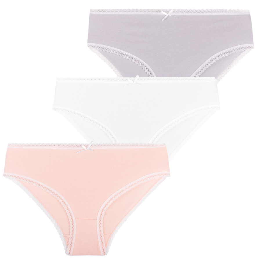 Figi damskie bikini 3-pak