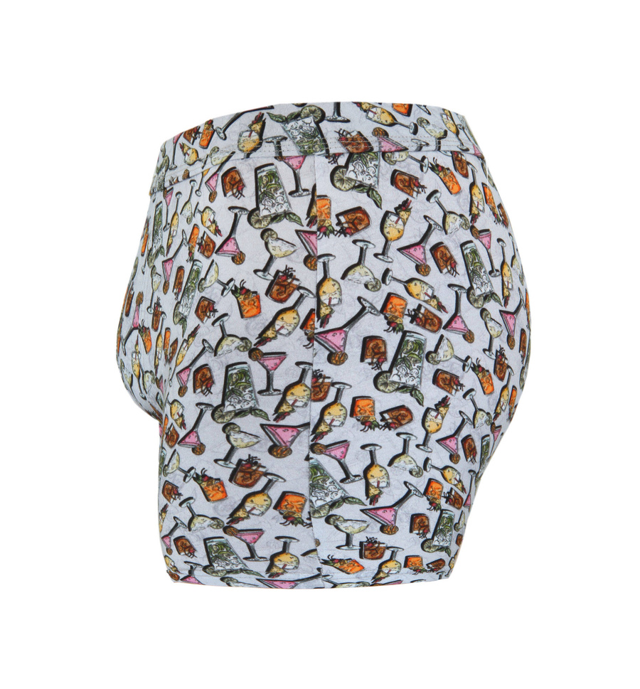 Kolorowe zabawne bokserki męskie 95% bawełna Funny 09 Sesto Senso – wyraź swój styl