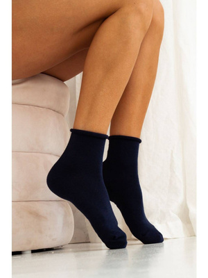 Skarpety damskie gładkie bezuciskowe 064