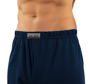 Piżama męska rozpinana z krótkim rękawem