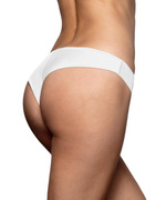 Białe figi damskie z mikrofibry 85% nylon Atlantic – komfort i elegancja.