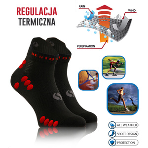 Zestaw 3-pak skarpety sportowe SKB09 SKB11 SKB12 Sesto Senso – idealne dla aktywnych