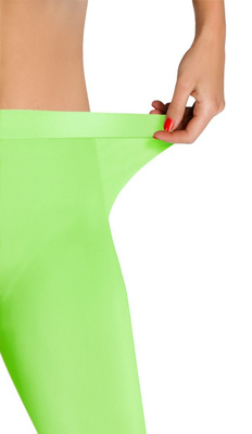 Seledynowe kryjące rajstopy damskie microfibra 40 DEN Hiver Sesto Senso – komfort i elegancja