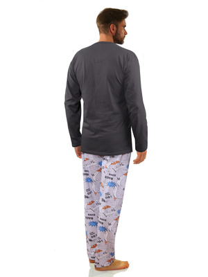 Piżama męska długa