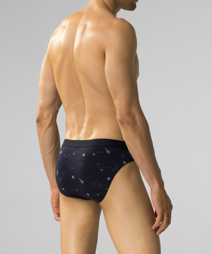 Granatowe bawełniane slipy męskie 95% bawełna model 3MP-171 Atlantic – komfort na co dzień