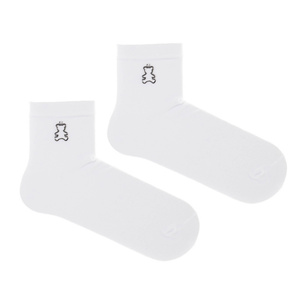 Skarpetki Damskie Bawełniane z Przywieszką