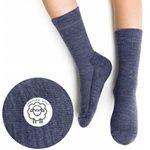 Wełniane skarpetki dziecięce 20-34 frotta Merino Wool Steven – komfort i ciepło
