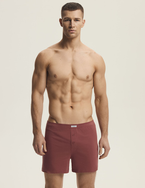 Męskie bokserki 43354 bawełniane