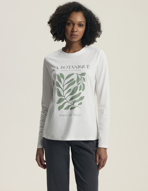 Piżama damska Danna 43686 ecru