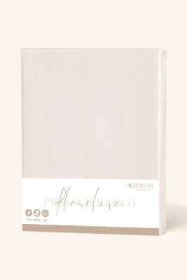 Prześcieradło Flanelowe Szare Bez Gumki