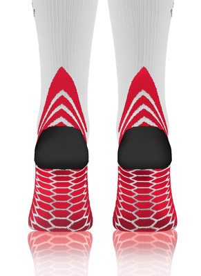 2x Sportowe KOMPRESYJNE długie skarpety do biegania