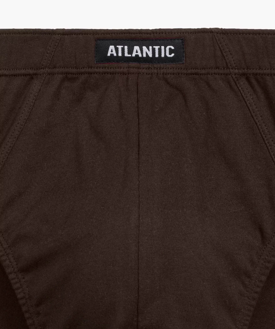 Czarne komfortowe slipy męskie 5-pack z bawełny Atlantic – maksymalny komfort użytkowania