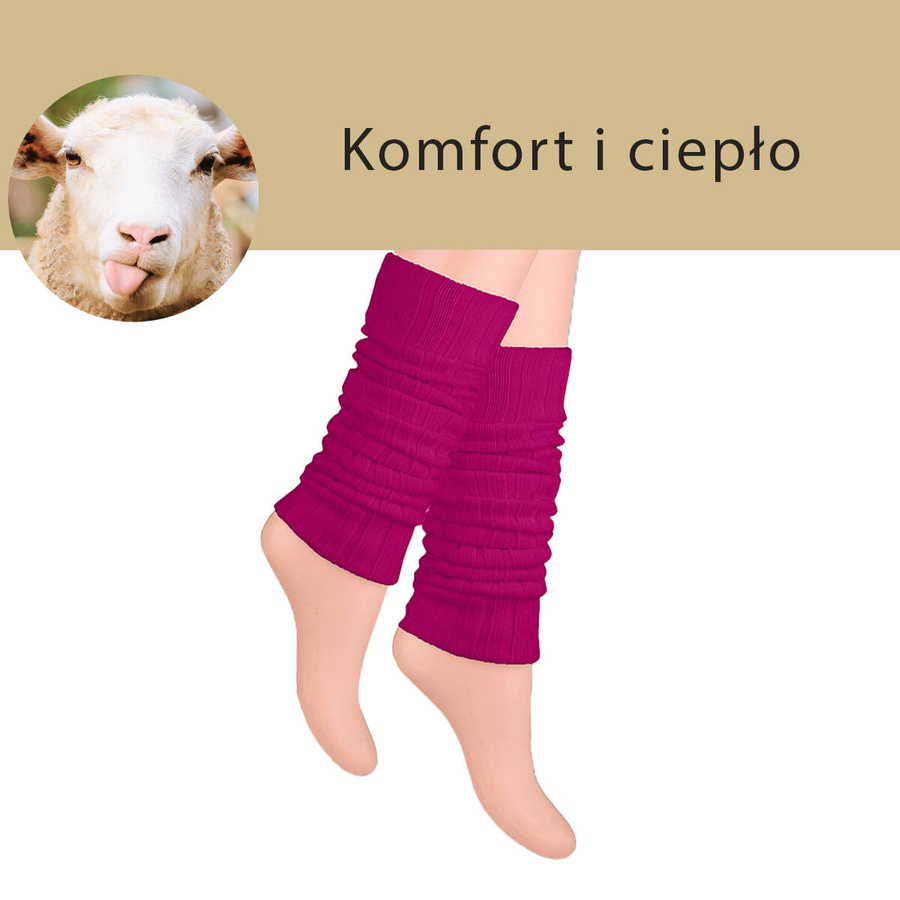 Getry (Ocieplacze na Łydki) Wełniane Damskie Art. 068