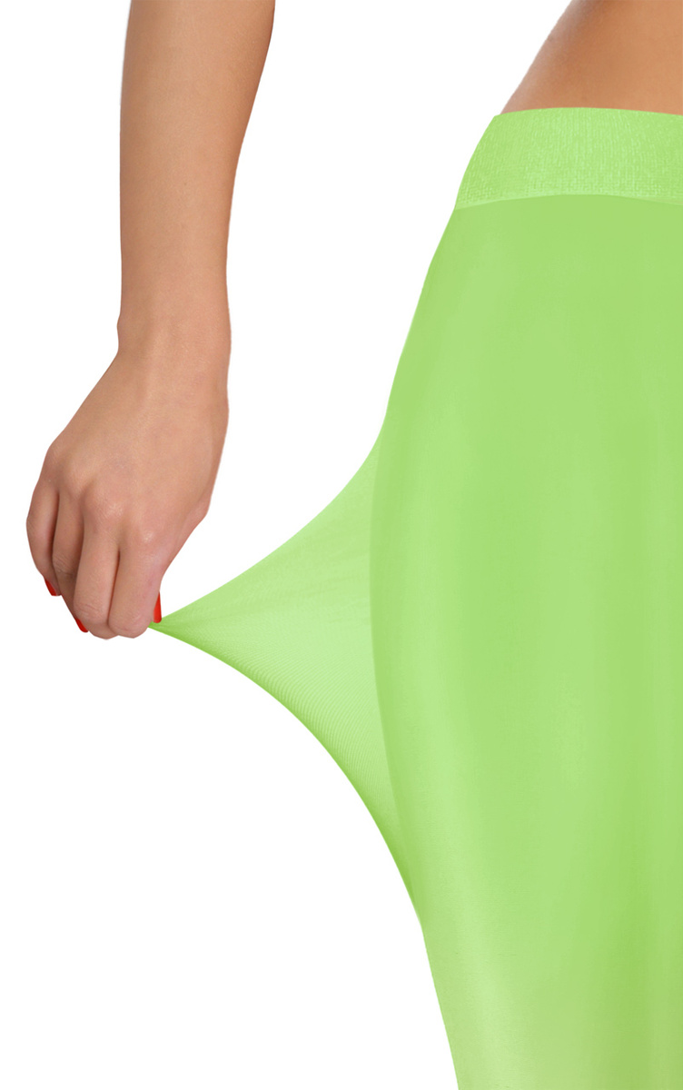 2x Kolorowe rajstopy kryjące z microfibry Hiver 40DEN