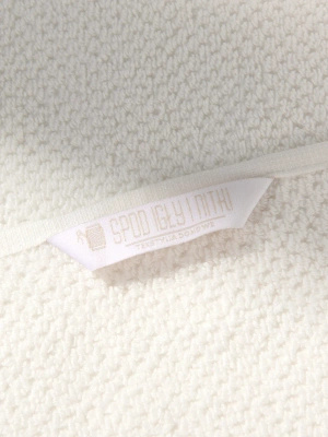 Ręcznik Loren Biały Z Ozdobną Bordiurą