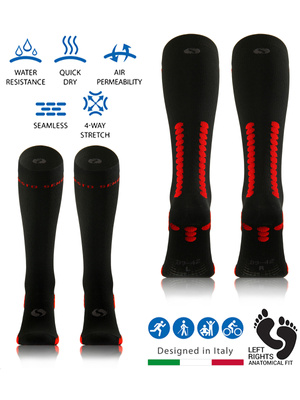 Skarpety Podkolanówki Sportowe Kompresyjne SKB12