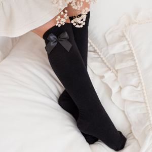 Podkolanówki Dziecięce z Kokardką 781