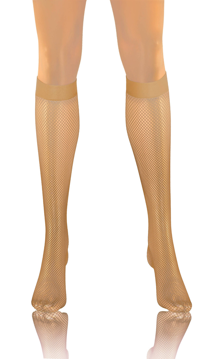 Bezuciskowe podkolanówki damskie kabaretki Greta Sesto Senso – elegancja na co dzień