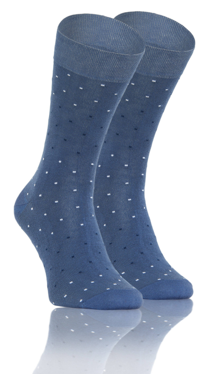 Skarpety bawełniane męskie do Garnituru wizytowe 