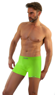 Seledynowe bezszwowe dopasowane bokserki męskie Solar BM07 Sesto Senso – komfort i trwałość.