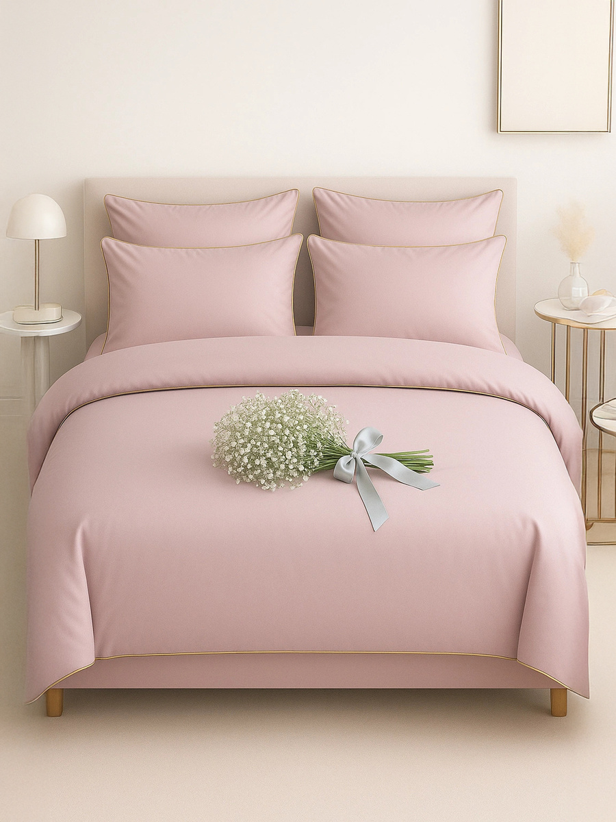 POŚCIEL SATYNA QUEEN PREMIUM PUDER