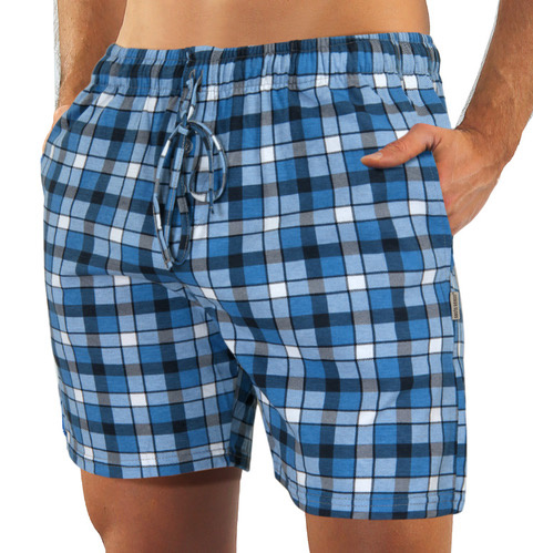 Piżama męska bawełniana rozpinana krótka 