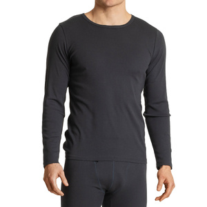 Koszulka męska podkoszulka z długim rękawem czarna