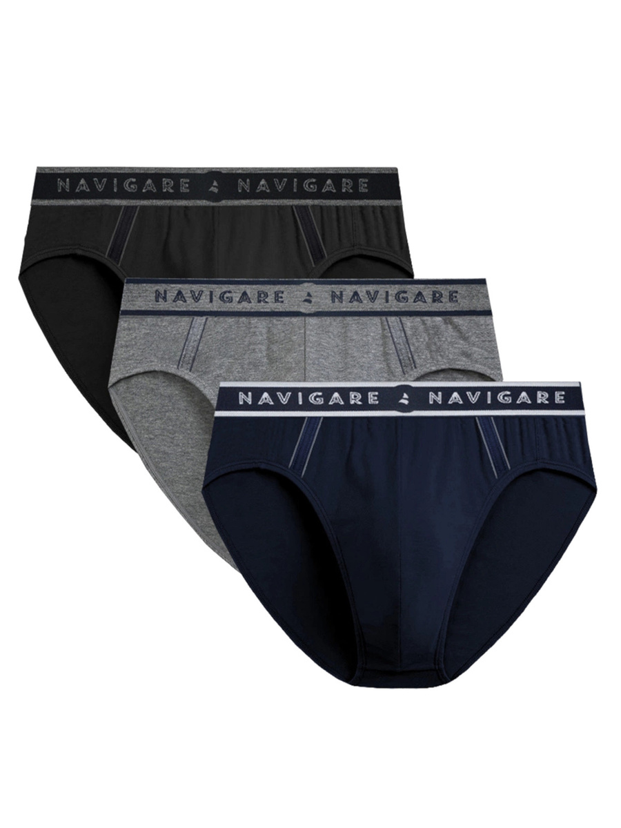 Slipy Męskie z Zewnętrzną Gumą Dopasowane Art. 314T Navigare