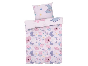 S POŚCIEL SATYNOWA 140*200 DREAM PEPPA