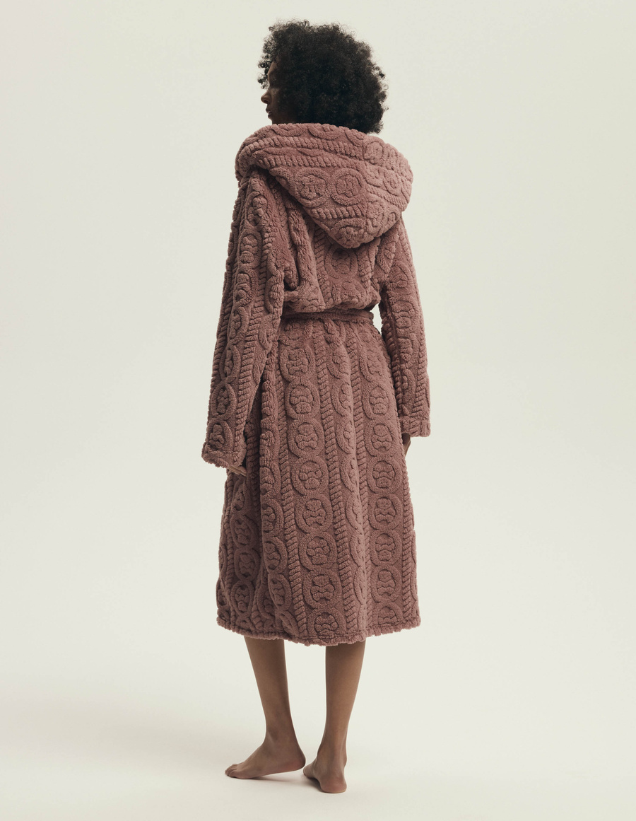 Szlafrok damski Henderson 43592 dark red