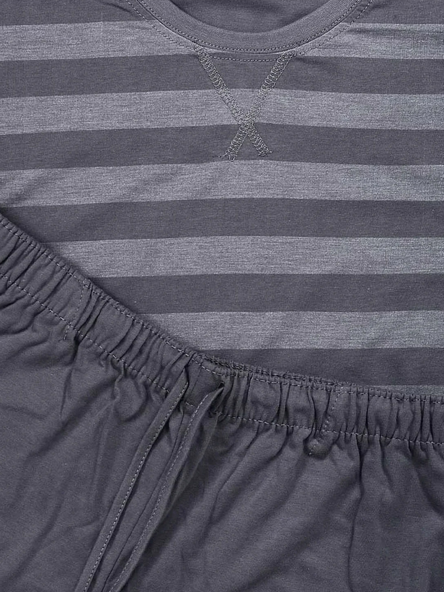 Piżama Męska Długi Rękaw 117