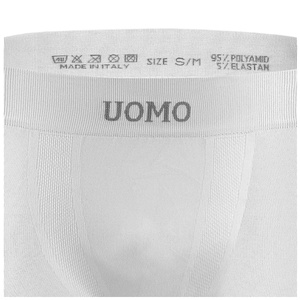 Białe bezszwowe bokserki męskie 3-pak SOLAR Sesto Senso – komfort dla aktywnych