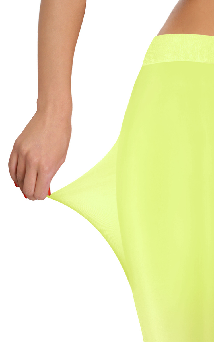 2x Kolorowe rajstopy kryjące z microfibry Hiver 40DEN