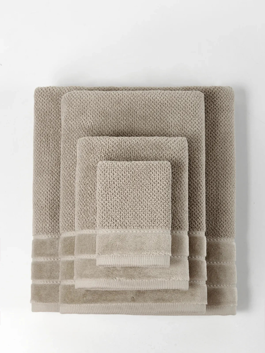 Mocca miękki ręcznik kąpielowy 70x140 cm Loren Spod Igły i Nitki – wyjątkowy komfort