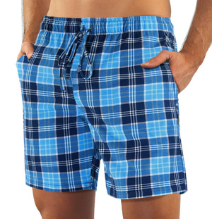 Piżama Męska Krótki Rękaw Krótkie Spodenki