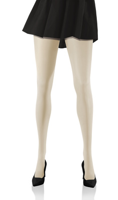 2x Kolorowe rajstopy kryjące z microfibry Hiver 40DEN