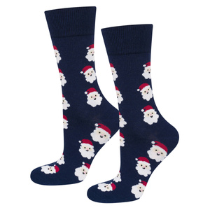 Świąteczne Skarpetki Męskie Bawełniane