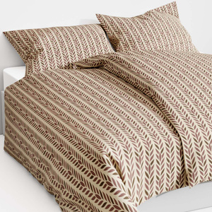 POŚCIEL BAWEŁNA KŁOS BEŻ