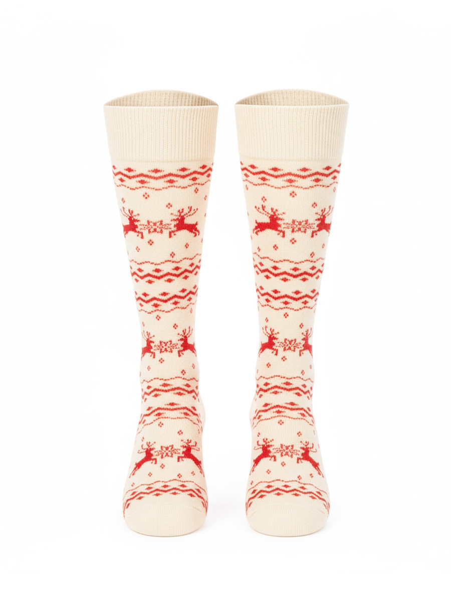 Podkolanówki Damskie Świąteczne