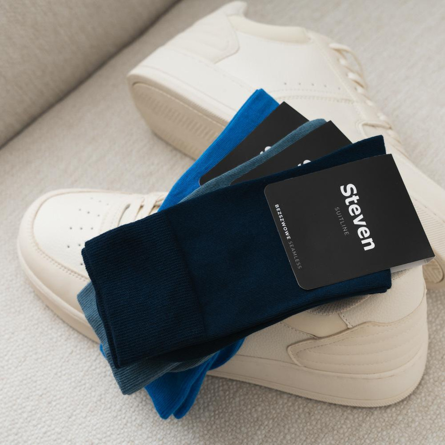 Skarpety męskie garniturowe gładkie Art. 056