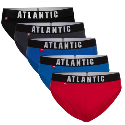 5-PACK Slipy męskie sport 5SMP-004 Atlantic