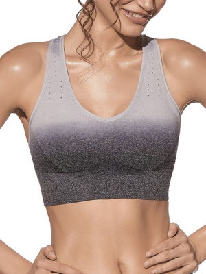 DIANA Biustonosz Sportowy, gris/szary