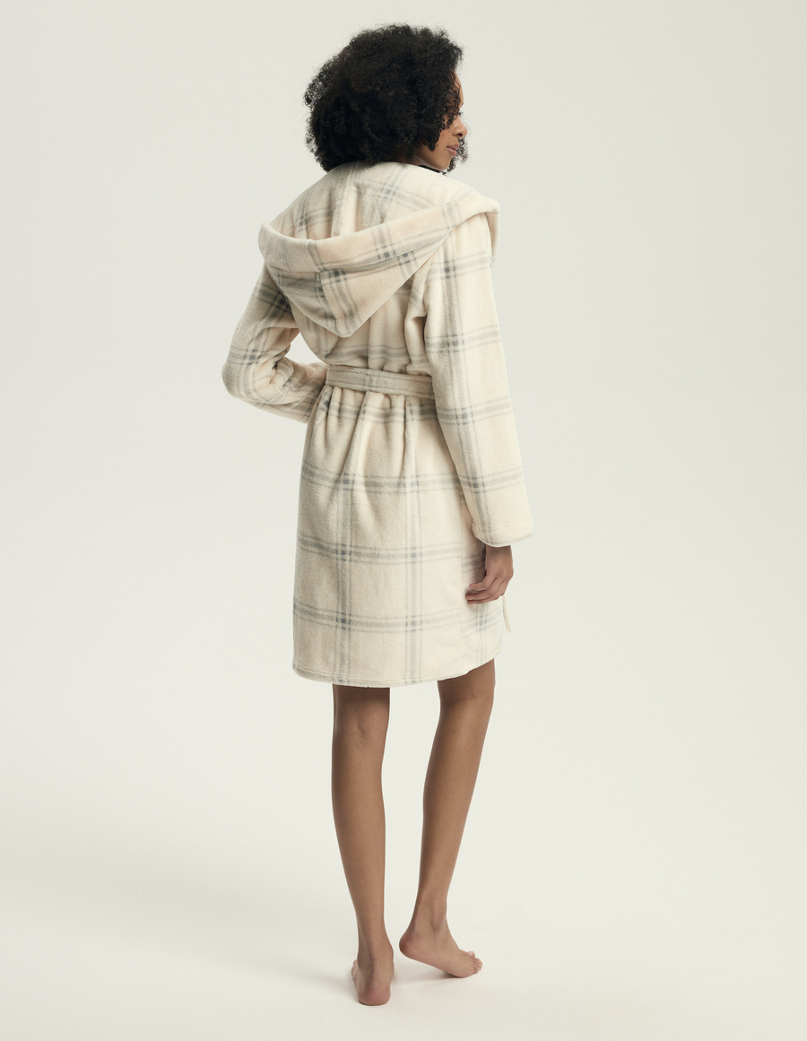 Szlafrok damski 43596 ecru