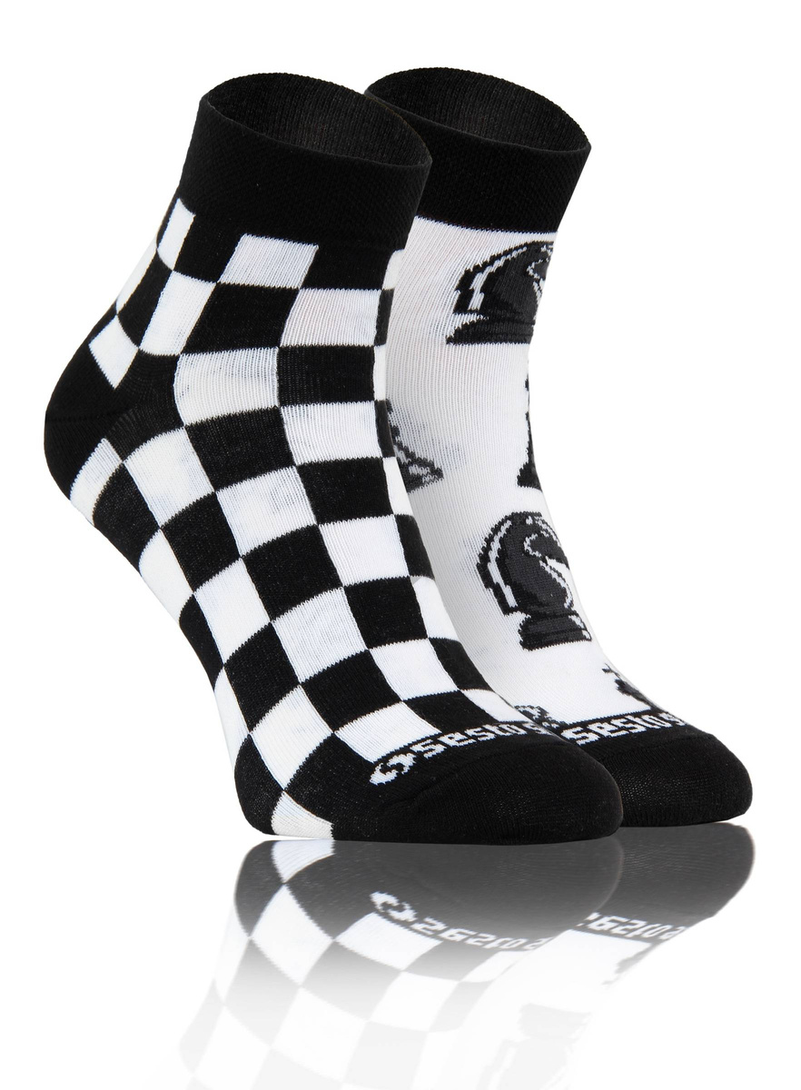 Skarpetki Wzorowane Finest Cotton Krótka