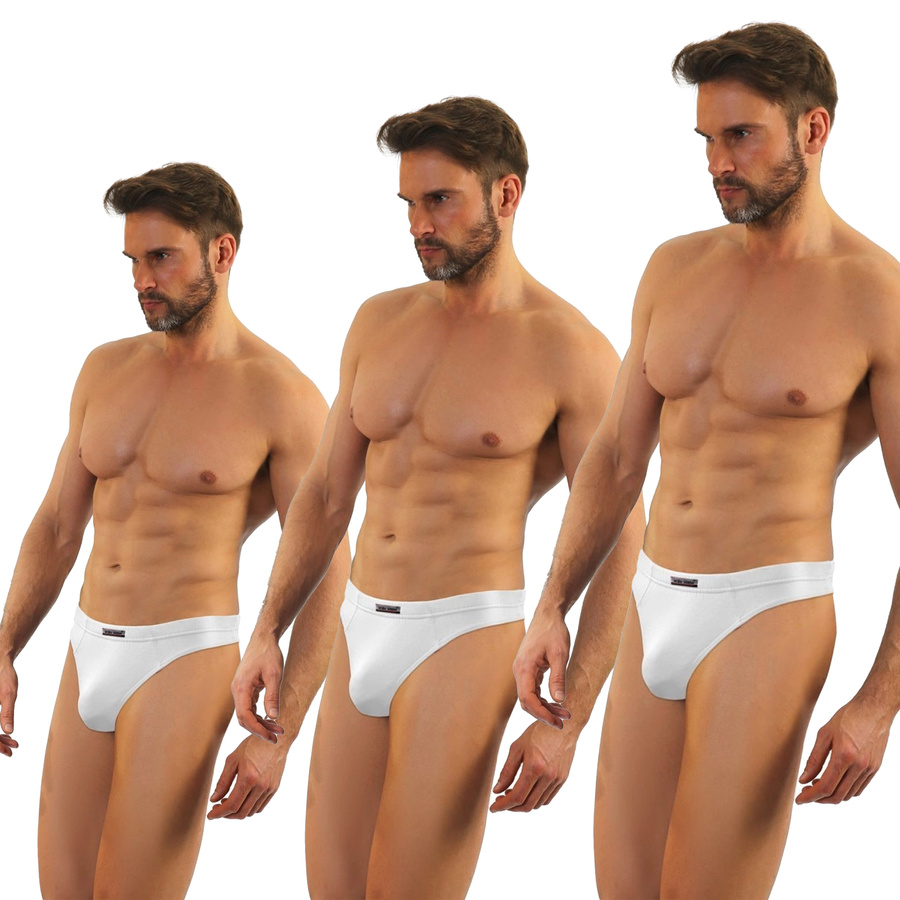 3x Stringi męskie z micromodalu Comix