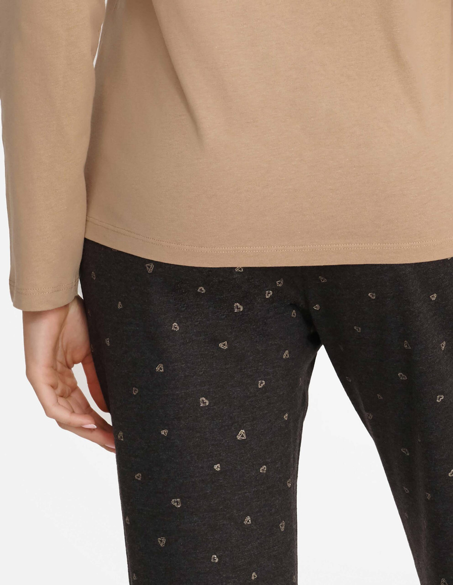 Piżama damska Glam Henderson wielokolorowa bawełniana