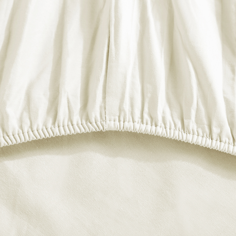 PRZEŚCIERADŁO SATYNA ECRU