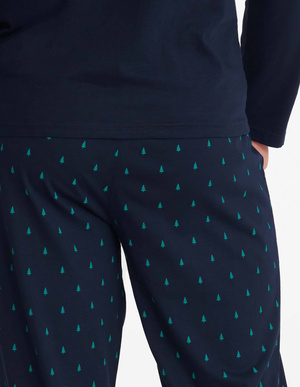 Piżama męska Invert Henderson bawełniana wielokolorowa