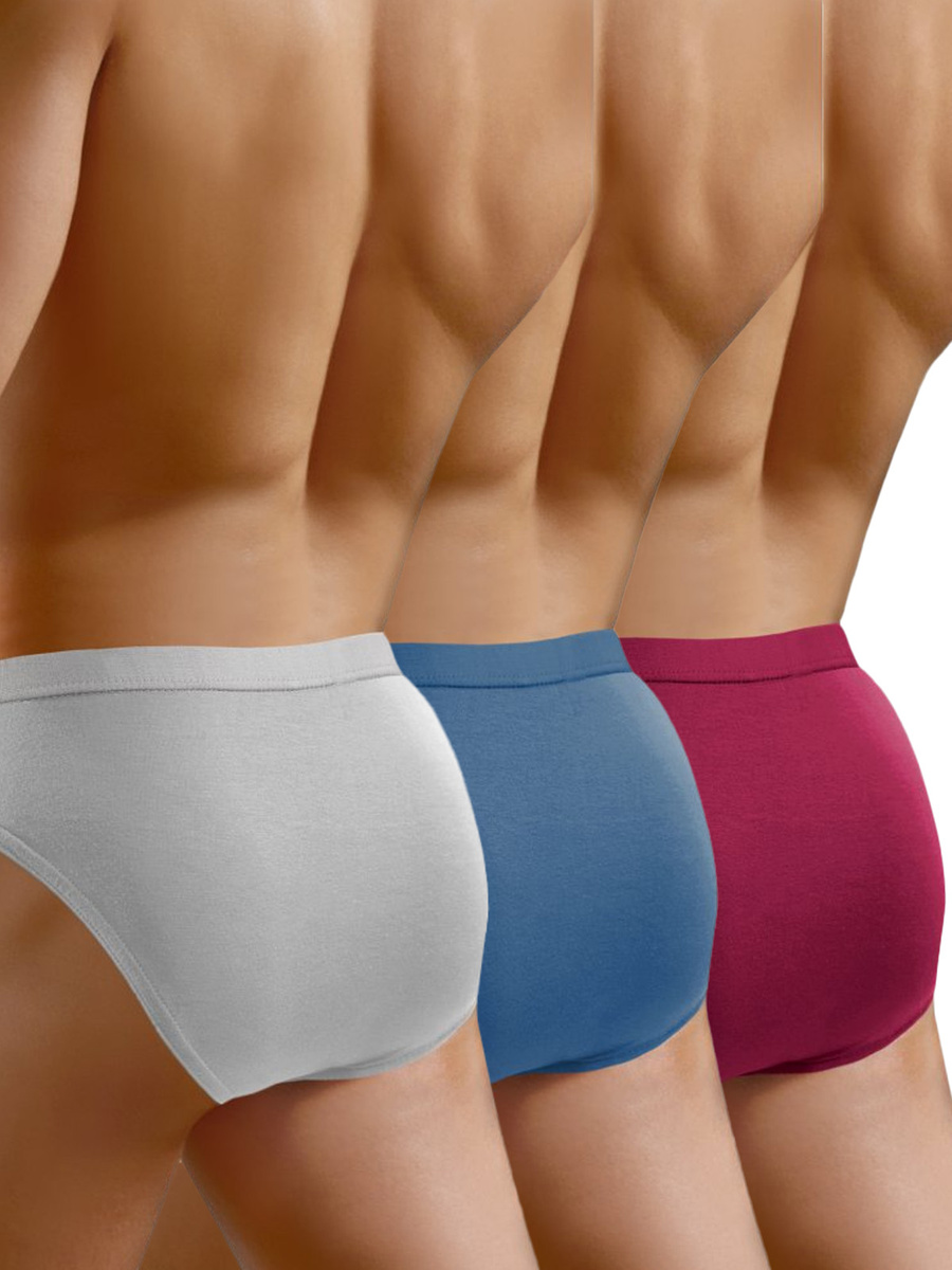 3x Slipy męskie z micromodalu CADET