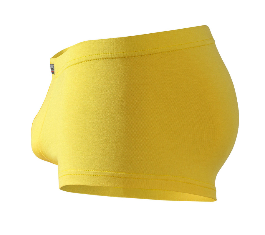 Żółte seksowne mini bokserki męskie 93% mikromodal BM06 Sesto Senso – odważny styl